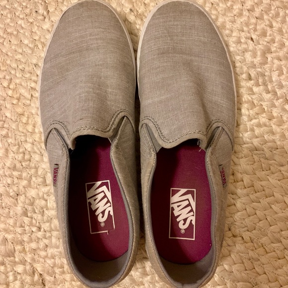 heather grey vans
